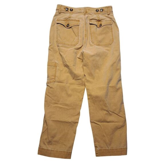 Madewell Jeans Womens 27 Cargo Carpenter Canvas Brown mb288 - Picture 2 of 9